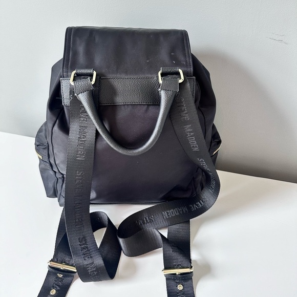 Steve Madden Nylon Blackpack in Black School College - Picture 3 of 13